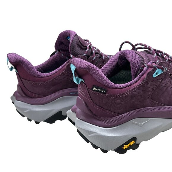 Hoka One One Womens Kaha 2 Low GTX Waterproof Hiking Shoes Plum Size 10.5 - Picture 9 of 12